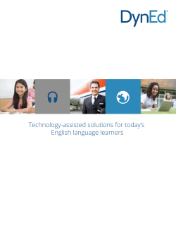 DynEd All Solutions Brochure