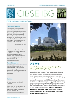 Air Pollution: Improving Air Quality through Building Design