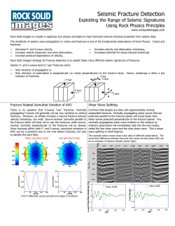 Seismic Fracture Detection