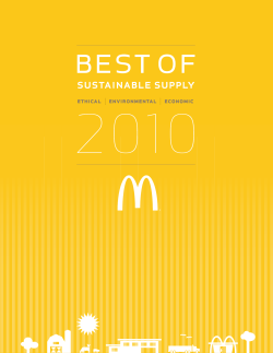 EtHiCAL | ENViRONMENtAL | ECONOMiC