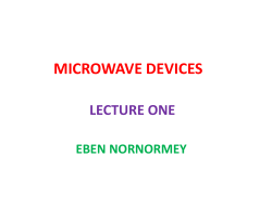 microwave spectrum