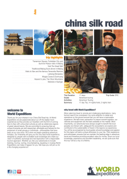 china silk road - World Expeditions