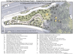 Heritage Park Plan - Conejo Valley Audubon Society