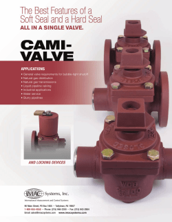 Cami Ball Valve PDF - IMAC Systems, Inc.