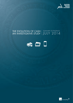 The Evolution of Cash: An Investigative Study