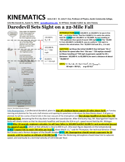 Daredevil Sets Sight on a 22-Mile Fall