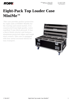 Eight-Pack Top Loader Case MiniMe&trade;
