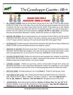 The Grasshopper Gazette– 2  14