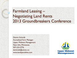 Farmland Leasing