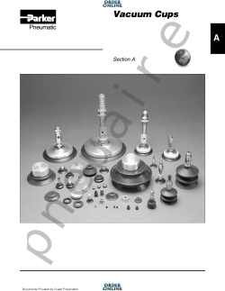 A Vacuum Cups - SMC Pneumatics