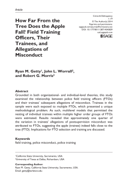 How Far From the Tree Does the Apple Fall