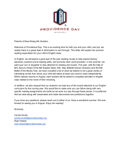 not - Providence Day School