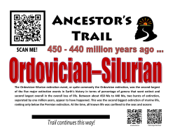 The Ordovician&ndash;Silurian extinction event, or quite commonly