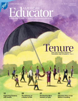 Tenure: How Due Process Protects Teachers and Students