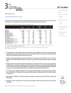Quarter - Telmex
