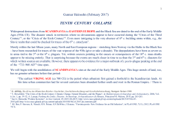 TENTH CENTURY COLLAPSE - Q