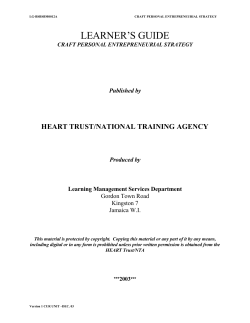 learner`s guide - Monroe College