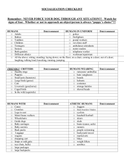 MHHD Socialization Schedule-SB