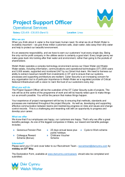 Project Support Officer