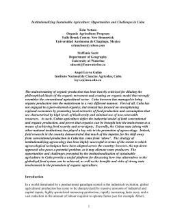 See the full paper - Centre d`agriculture biologique du Canada