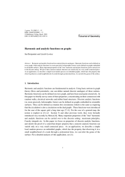 Harmonic and analytic functions on graphs