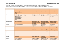 Lesson Plans &ndash; Amy Fox AP Environmental Science (APES) Please