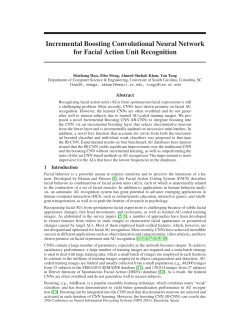 Incremental Boosting Convolutional Neural Network for