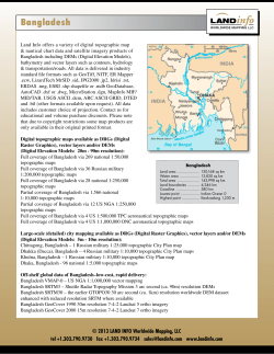 Bangladesh - Land Info