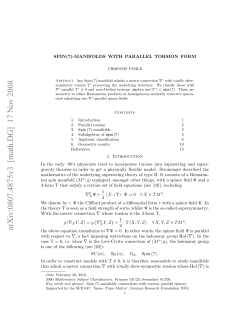Spin(7)-manifolds with parallel torsion form