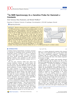 77Se NMR Spectroscopy As a Sensitive Probe