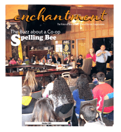 October, 2015 - Sierra Electric Cooperative, Inc.