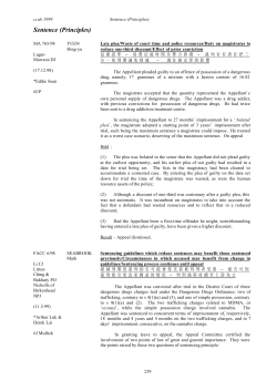 Classified Criminal Appeals Bulletin 1999 Part 3