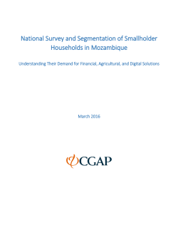National Survey and Segmentation of Smallholder