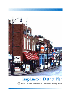 King-Lincoln District Plan