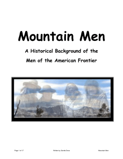 Mountain Men - Green Mountain Council