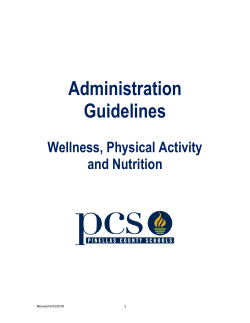 Administration Guidelines
