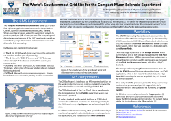 The World`s Southernmost Grid Site for the Compact Muon Solenoid