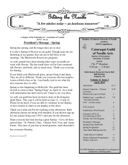 Spring 2015 - Quilts Kingston