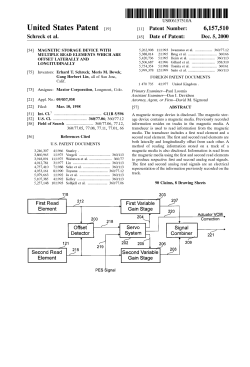 Magnetic storage device with multiple read elements which are