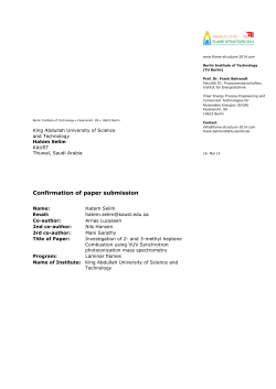 Investigation of 2- and 3-methyl heptane