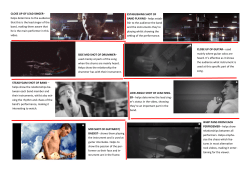 CLOSE UP OF LEAD SINGER&ndash; helps determine to the audience