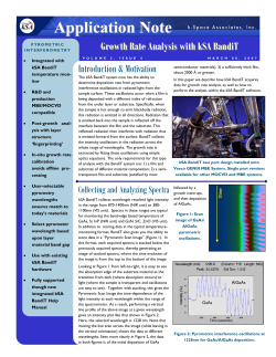Growth Rate - k-Space Associates, Inc.