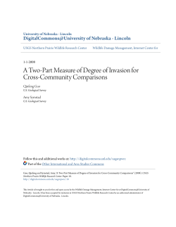 A Two-Part Measure of Degree of Invasion for Cross