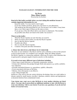 PACKAGE LEAFLET: INFORMATION FOR THE USER By