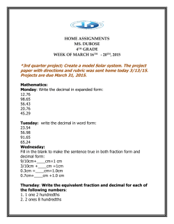 3rd quarter project - Baltimore City Public Schools
