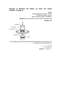 Strength of Materials 4th Edition by Pytel and Singer Problem 115