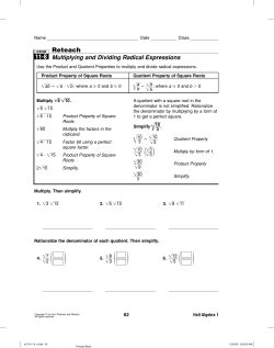 reteach_multiplying_and_dividing_radical_equations