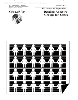 Detailed Ancestry Groups for States
