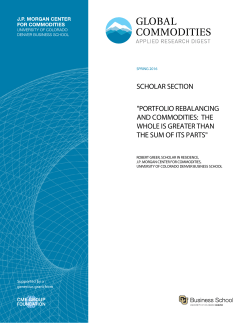 portfolio rebalancing and commodities: the whole is greater than the