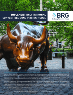 implementing a trinomial convertible bond pricing model